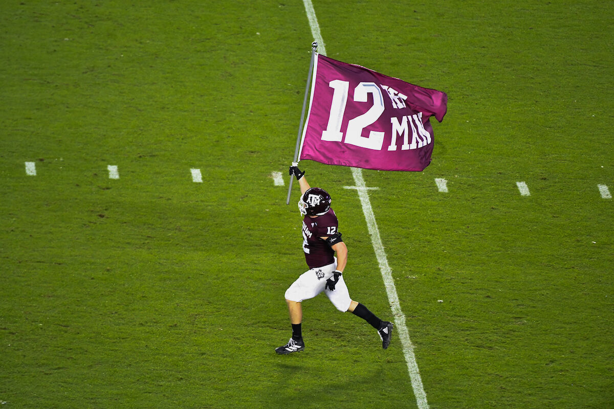 COLLEGE STATION, TX - 20201128 - Texas A&M Aggies Football vs. LSU Tigers